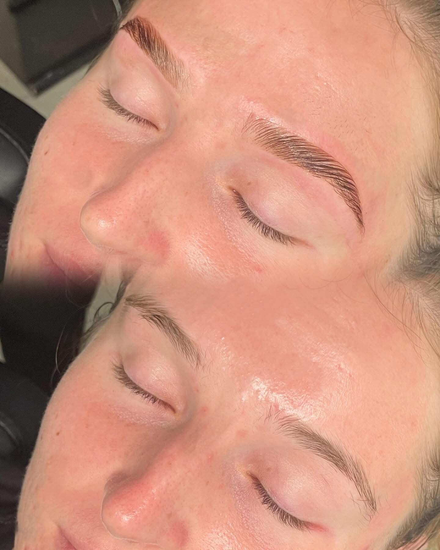 Eye with fresh hybrid lash extension set